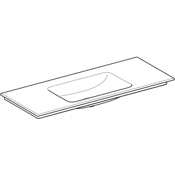 Schrankwaschtisch „One“ 120 × 48 cm mit KeraTect® Schrankwaschtisch „One“ 120 × 48 cm mit KeraTect®