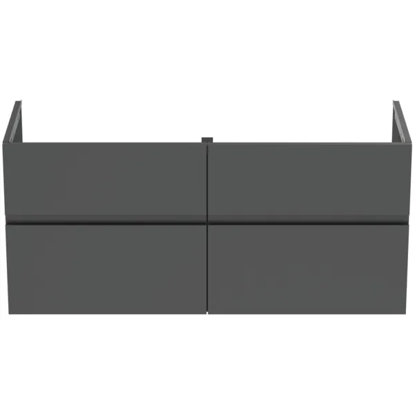 Ideal Standard Waschtischunterschrank „Finesse“ 120 × 54,5 × 44 cm Anthrazit matt lackiert Ideal Standard Waschtischunterschrank „Finesse“ 120 × 54,5 × 44 cm Anthrazit matt lackiert