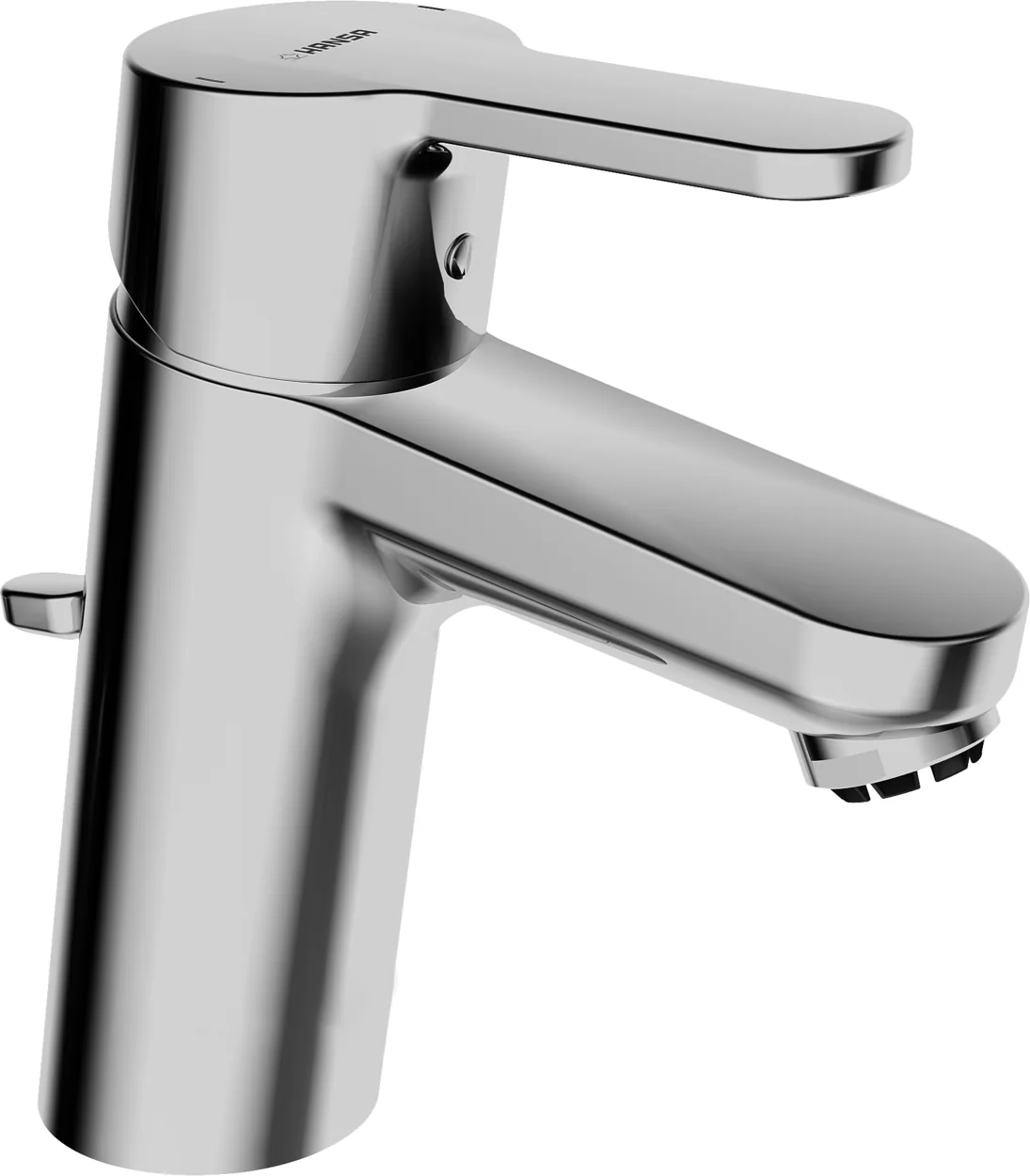 HansaPRIMO Waschtischarmatur Einhebelmischer HansaPRIMO XL 4938 Kupferrohr Zugstangenablaufgarnitur Ausladung 111mm Chrom HansaPRIMO Waschtischarmatur Einhebelmischer HansaPRIMO XL 4938 Kupferrohr Zugstangenablaufgarnitur Ausladung 111mm Chrom