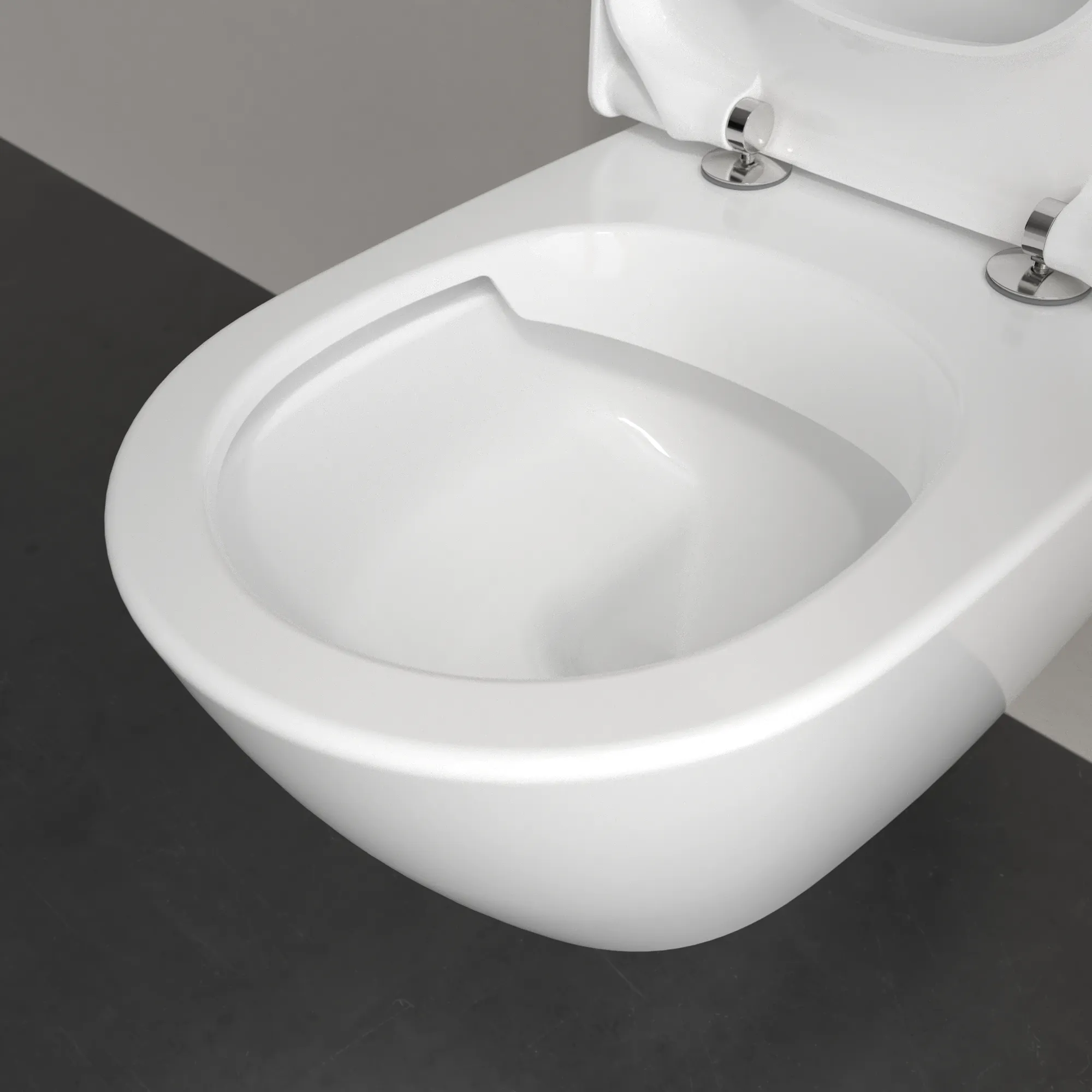 Wand-Tiefspül-WC DirectFlush „Subway 2.0“ 37 × 36,5 × 56 cm in Weiß Alpin, ohne Spülrand, Abgang waagerecht