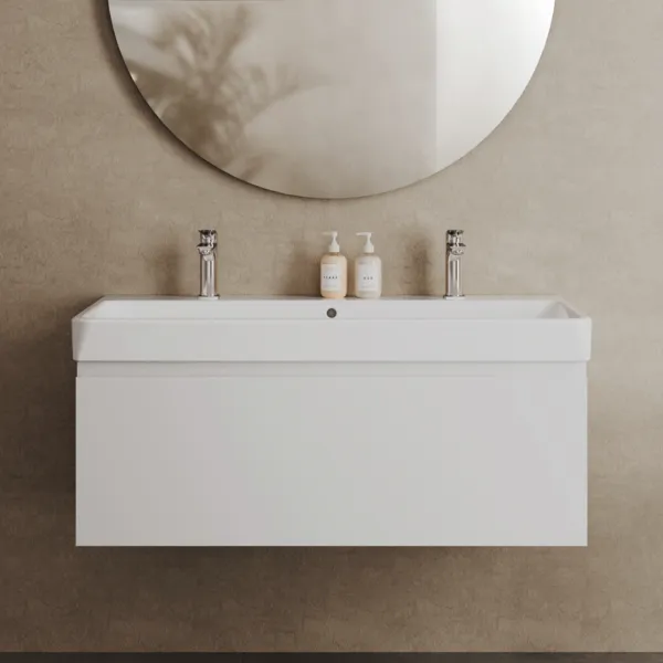 Ideal Standard Waschbecken „i.lifeB“, Hahnlochposition mittig in Weiß