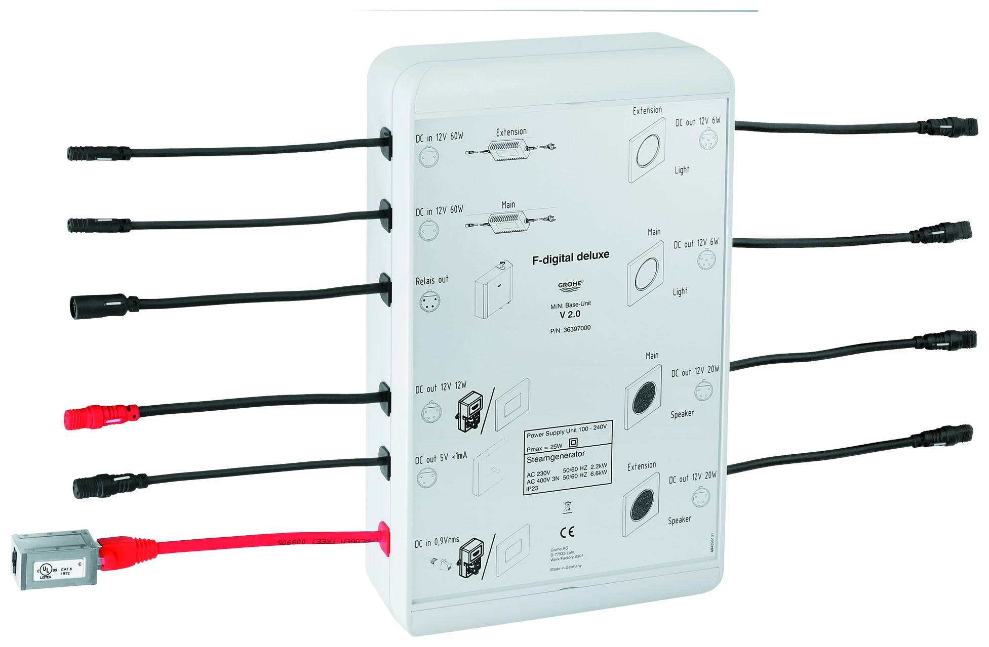 Steuereinheit F-digital Deluxe 36476, 2.0 Bluetooth (BCU V2.0), zur Steuerung der Licht-, Musikmodule