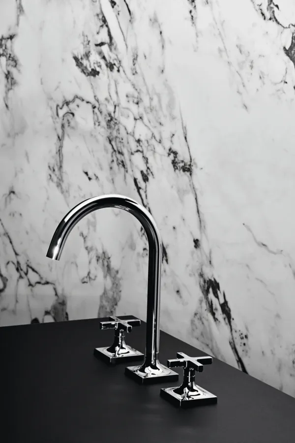 Ideal Standard Waschtischarmatur Joy Neo ohne Ablaufgarnitur, Ausladung 168mm, Kreuzgriffe, Chrom Ideal Standard Waschtischarmatur Joy Neo ohne Ablaufgarnitur, Ausladung 168mm, Kreuzgriffe, Chrom