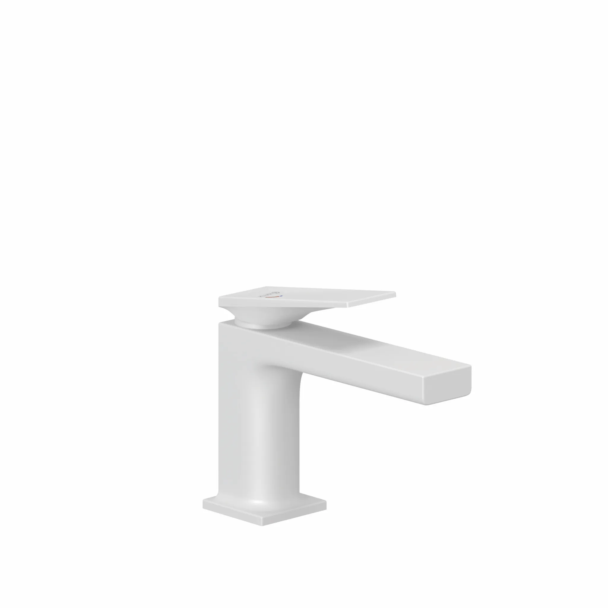 Kludi DECUS Waschtisch-EHM 85, ECO PLUS mit Push-Open Abl. mattweiß