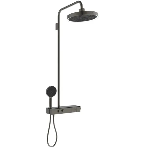 Ideal Standard Ceratherm Solos Duschsystem mit Brausethermostat Magnetic Grey