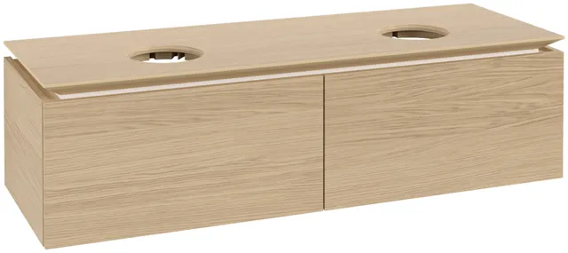 Villeroy & Boch Waschtischunterschrank „Legato“ für Schrankwaschtisch 1400 × 380 × 500 mm Nordic Oak, für links und rechts Villeroy & Boch Waschtischunterschrank „Legato“ für Schrankwaschtisch 1400 × 380 × 500 mm Nordic Oak, für links und rechts