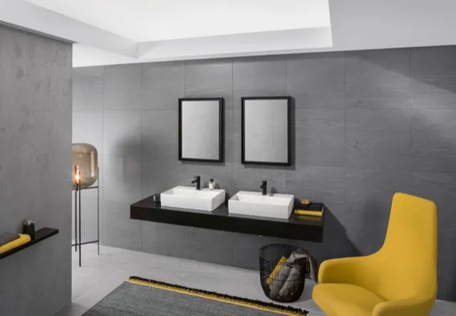 Villeroy & Boch Aufsatzwaschtisch aus TitanCeram „Memento 2.0“ 600 × 420 × 140 mm, mit Hahnlochbohrung, Hahnlochposition mittig in Weiß Alpin Villeroy & Boch Aufsatzwaschtisch aus TitanCeram „Memento 2.0“ 600 × 420 × 140 mm, mit Hahnlochbohrung, Hahnlochposition mittig in Weiß Alpin