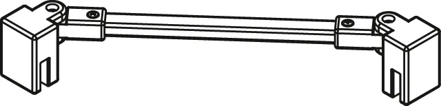 Kermi Duschdesign Stabilisierung „LIGA“ 700 mm in Silber Mattglanz Kermi Duschdesign Stabilisierung „LIGA“ 700 mm in Silber Mattglanz