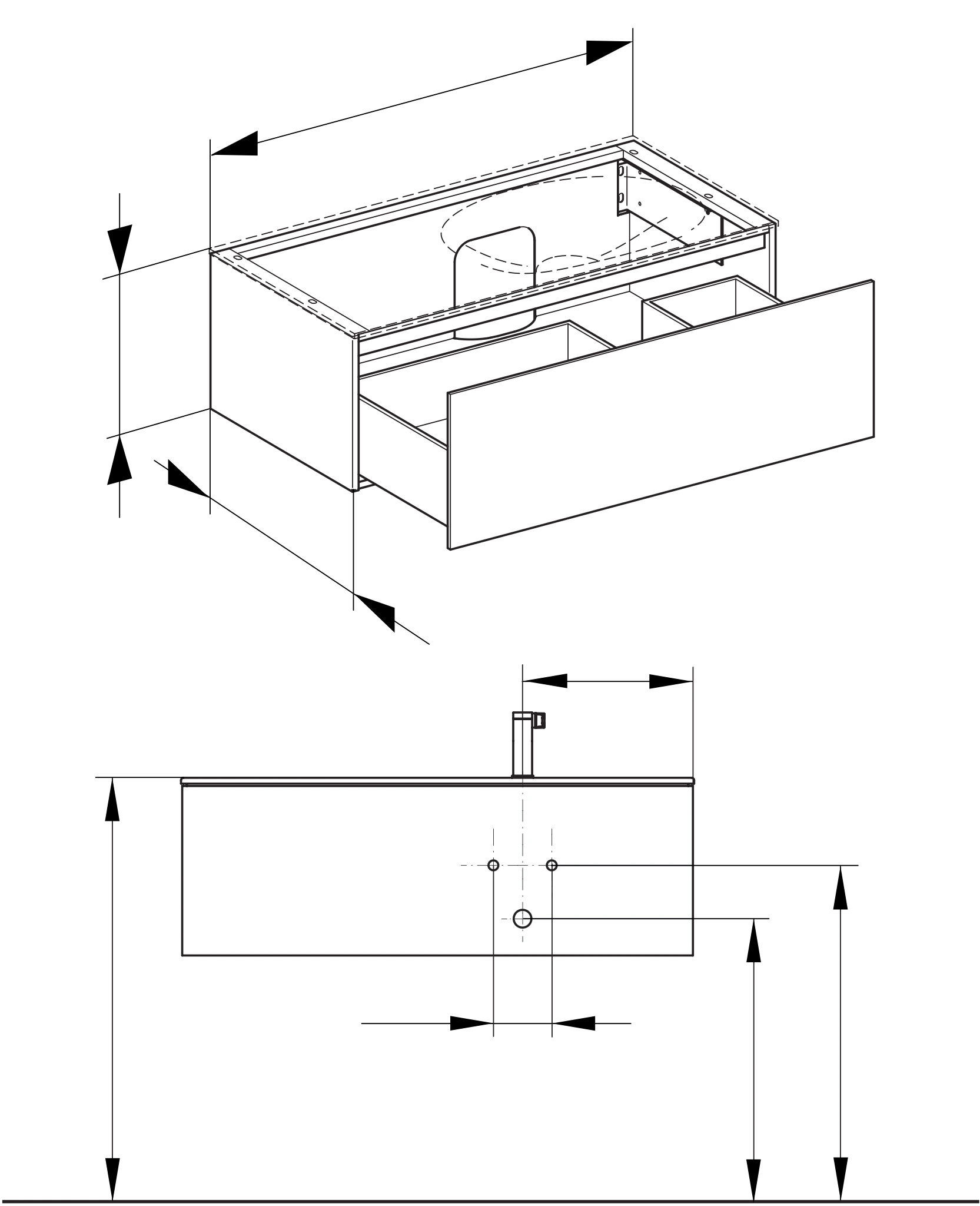 KEUCO Waschtischunterschrank mit Auszug „Edition 11“ Cashmere (Glas, satiniert), Cashmere (Lack, seidenmatt), Becken rechts, ohne Beleuchtung 1050 × 350 × 535 mm KEUCO Waschtischunterschrank mit Auszug „Edition 11“ Cashmere (Glas, satiniert), Cashmere (Lack, seidenmatt), Becken rechts, ohne Beleuchtung 1050 × 350 × 535 mm