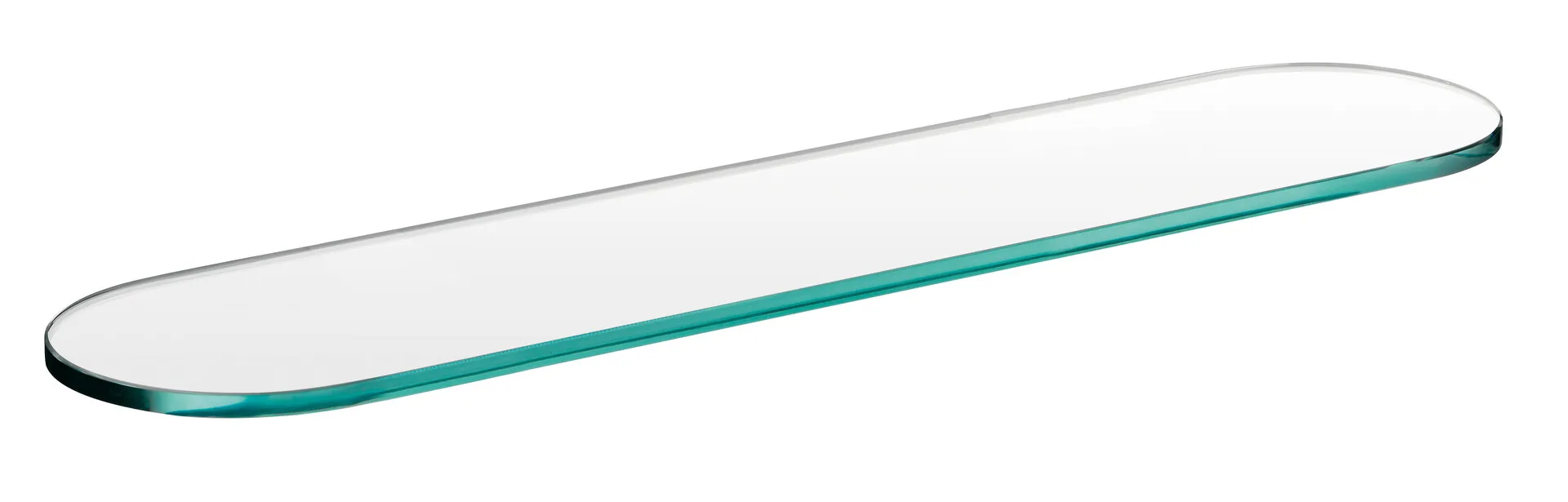 barolo Glasteil Ablage, 500mm Ersatzglas zu S2212, Kristallglas klar