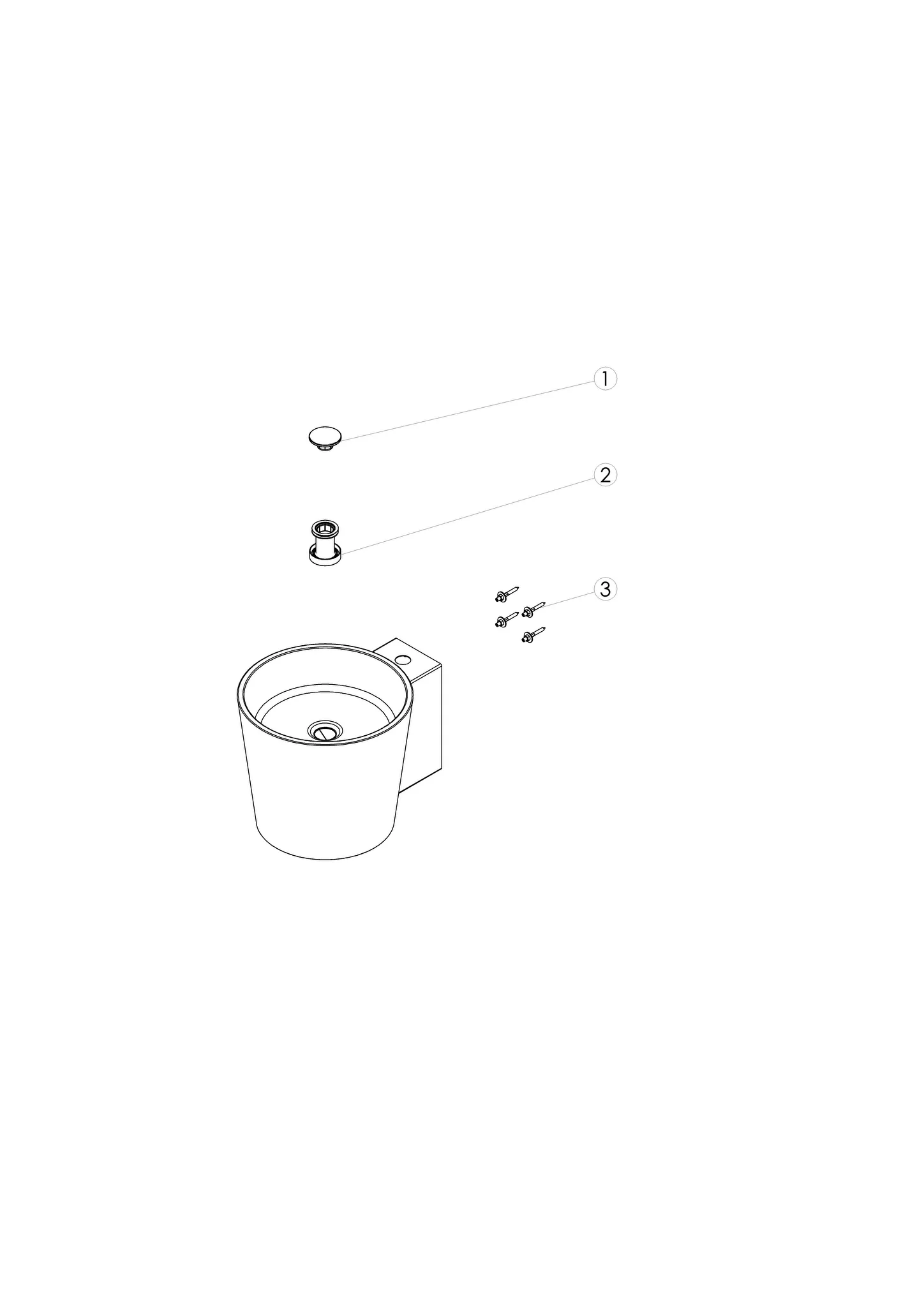 Alape Waschtisch CO400H 5042800 Weiß