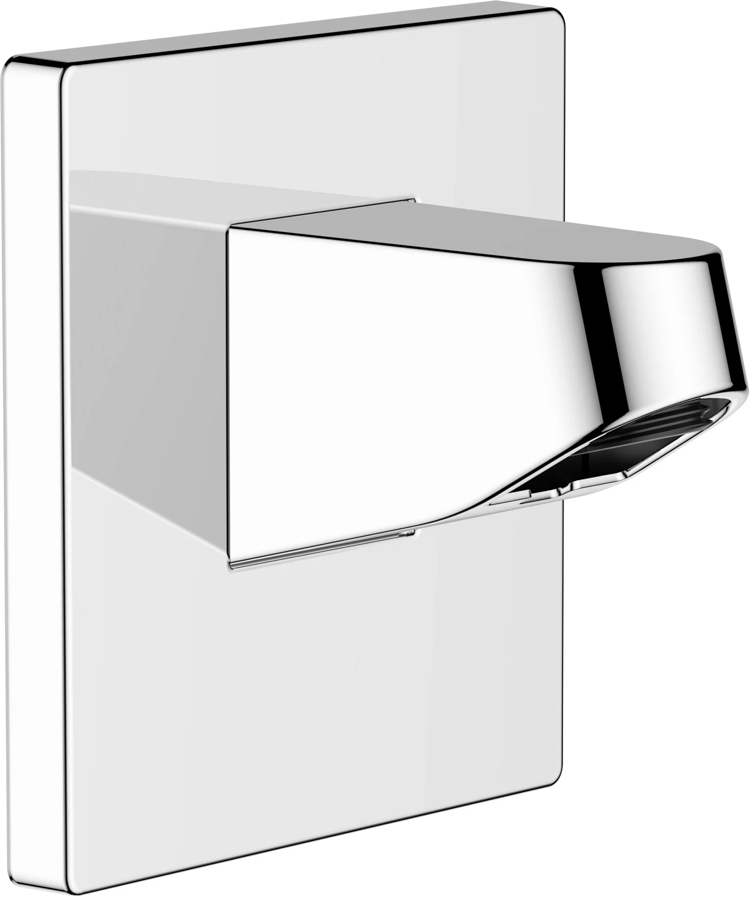 Hansgrohe Pulsify Wandanschluss für Kopfbrause 105, Chrom, Aufputzmontage, G 1/2
