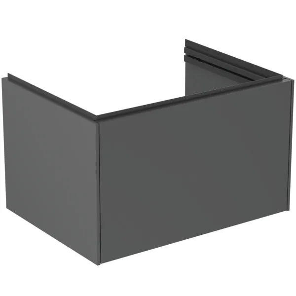 Ideal Standard Waschtischunterschrank „Conca“ 60 × 36,3 × 44 cm Anthrazit matt lackiert Ideal Standard Waschtischunterschrank „Conca“ 60 × 36,3 × 44 cm Anthrazit matt lackiert