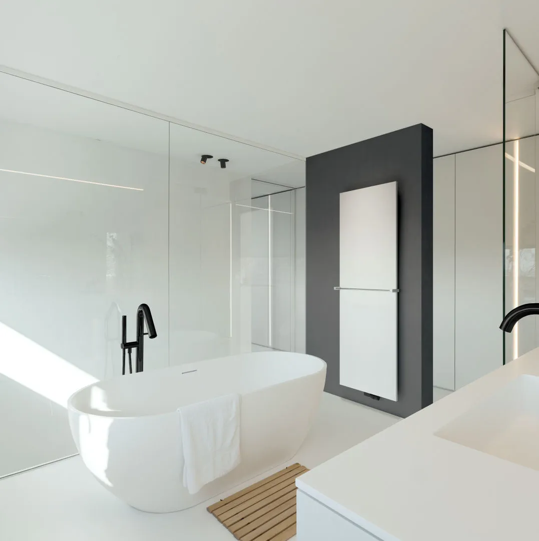 Kermi Design-Heizkörper „Niva“ in Weiß (RAL 9016)