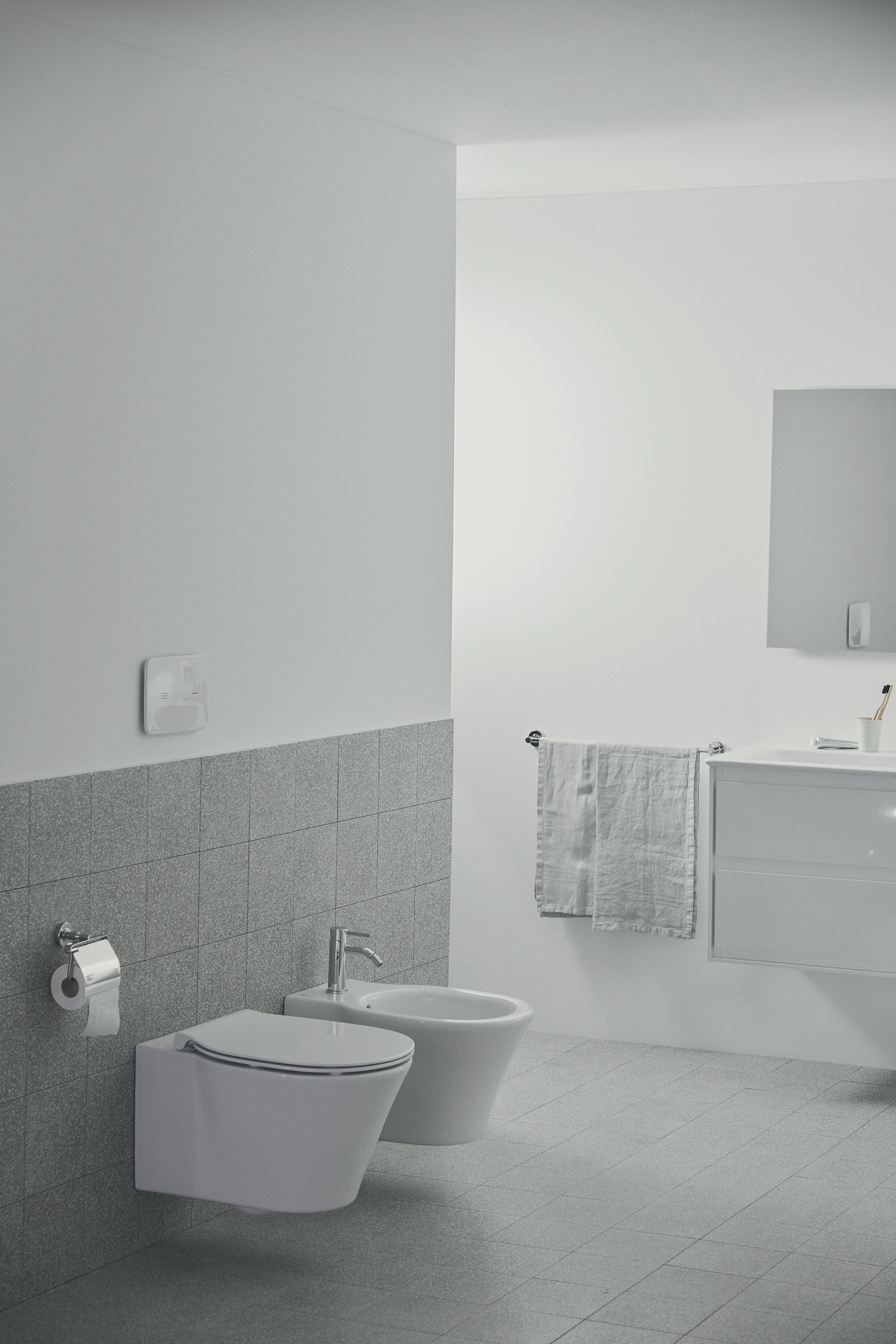 WC „ConnectAir“ 36 × 35 × 54 cm in Weiß WC „ConnectAir“ 36 × 35 × 54 cm in Weiß