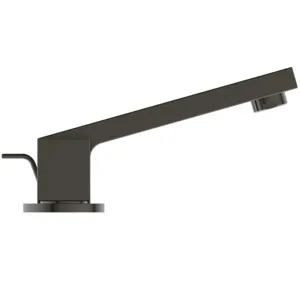 Ideal Standard 3-Loch-Waschtischarmatur Extra Ausladung 140mm Magnetic Grey