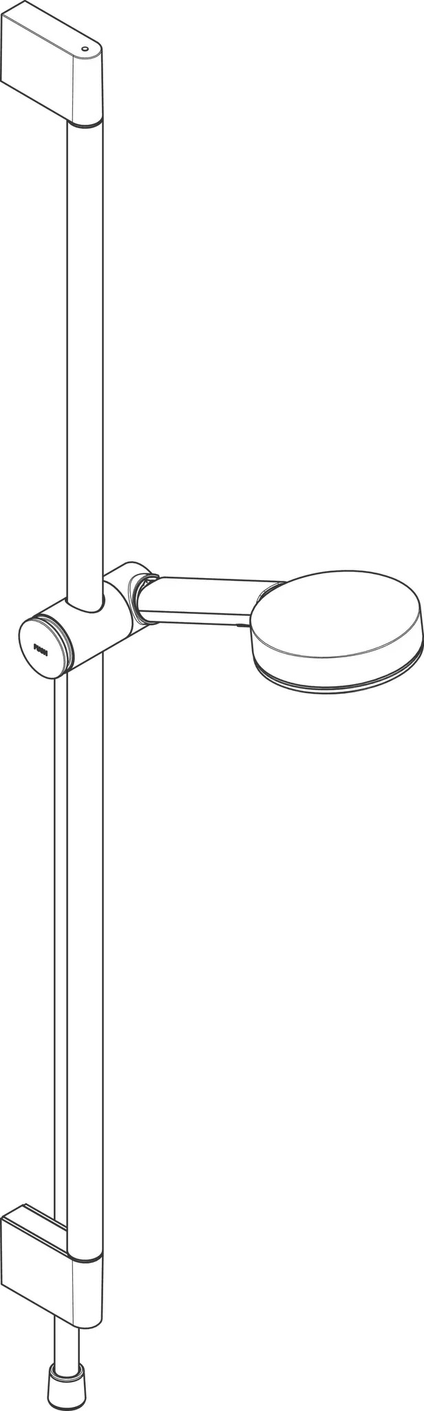 Brauseset Pulsify 105 3jet Relaxation mit Brausestange 900mm chrom Brauseset Pulsify 105 3jet Relaxation mit Brausestange 900mm chrom