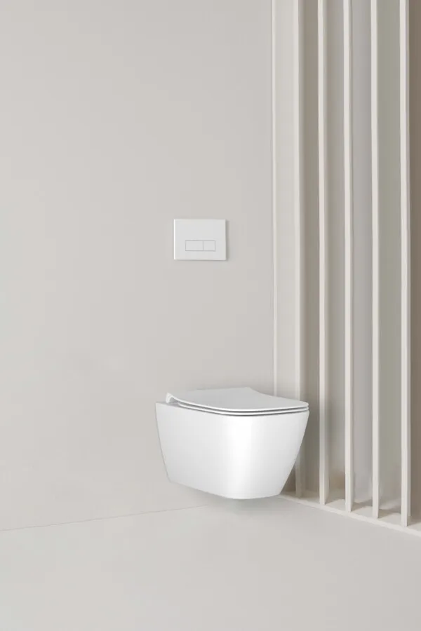 WC „i.lifeB“ 35,5 × 33,5 × 54 cm in Weiß WC „i.lifeB“ 35,5 × 33,5 × 54 cm in Weiß
