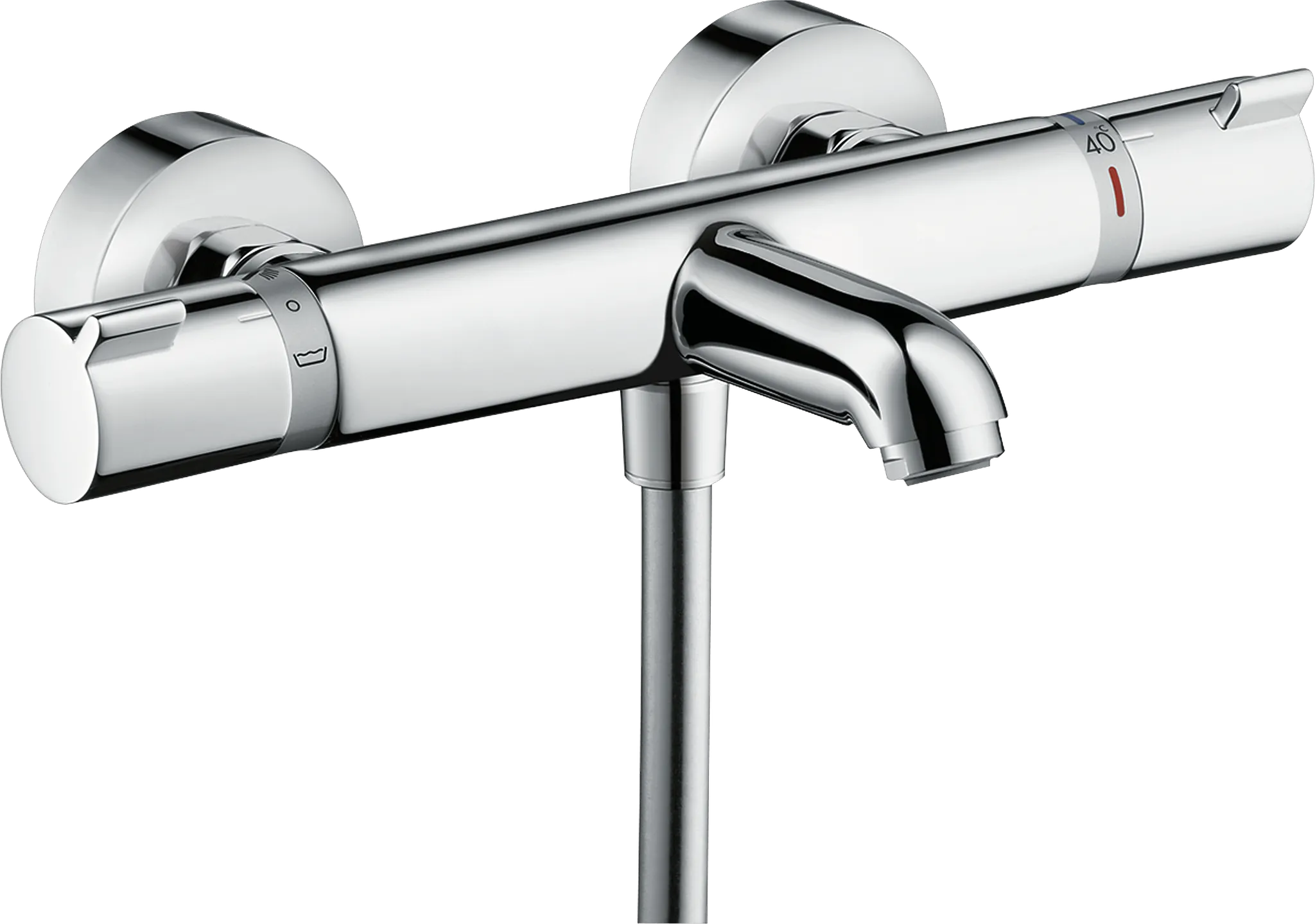 Hansgrohe Ecostat Comfort Wannenthermostat Aufputz Chrom Hansgrohe Ecostat Comfort Wannenthermostat Aufputz Chrom