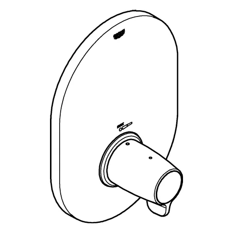 Grohe Grohtherm Special Thermostat-Zentralbatterie Fertigmontageset Rapido T 35 500 chrom Grohe Grohtherm Special Thermostat-Zentralbatterie Fertigmontageset Rapido T 35 500 chrom