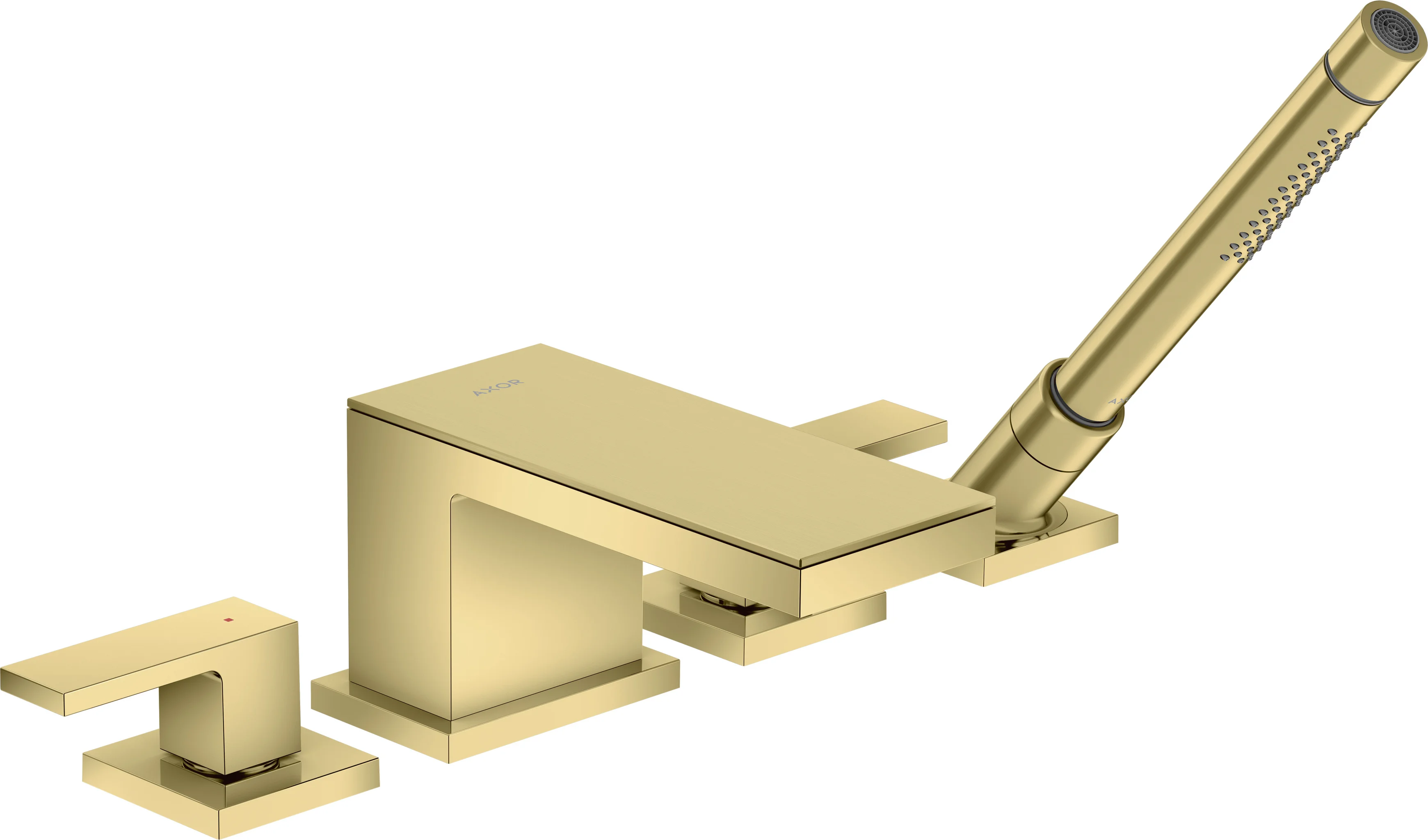 Hansgrohe AXOR MyEdition Platte 200 mm Metall Brushed Brass abnehmbar