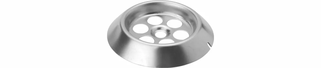 Überlaufrosette Edelstahl passend zu Ablaufgarnitur CW Überlaufrosette Edelstahl passend zu Ablaufgarnitur CW