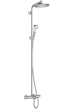 Showerpipe Crometta S 240 für Wanne chrom mit Thermostat