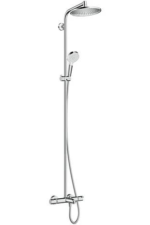 Showerpipe Crometta S 240 für Wanne chrom mit Thermostat