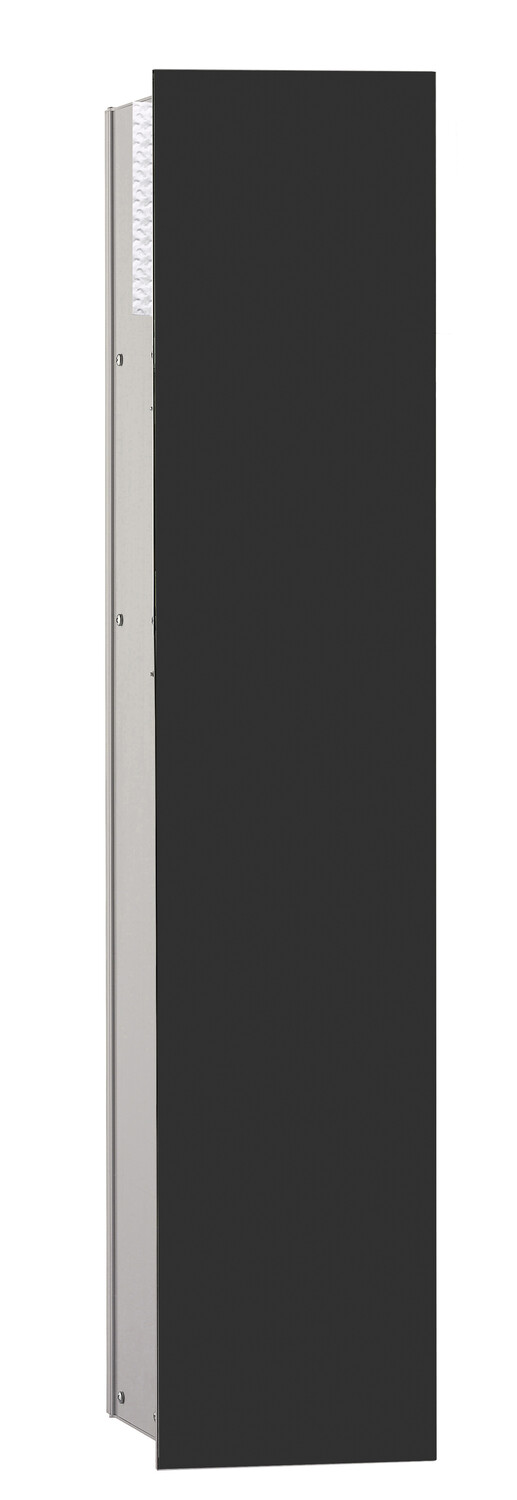 emco WC-Modul „asis module 2.0“, Anschlag rechts 17 × 81,1 × 15,62 cm in schwarz