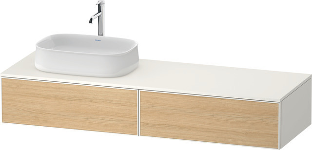 Duravit Waschtischunterschrank wandhängend „Zencha“ 160 × 28,1 × 55 cm