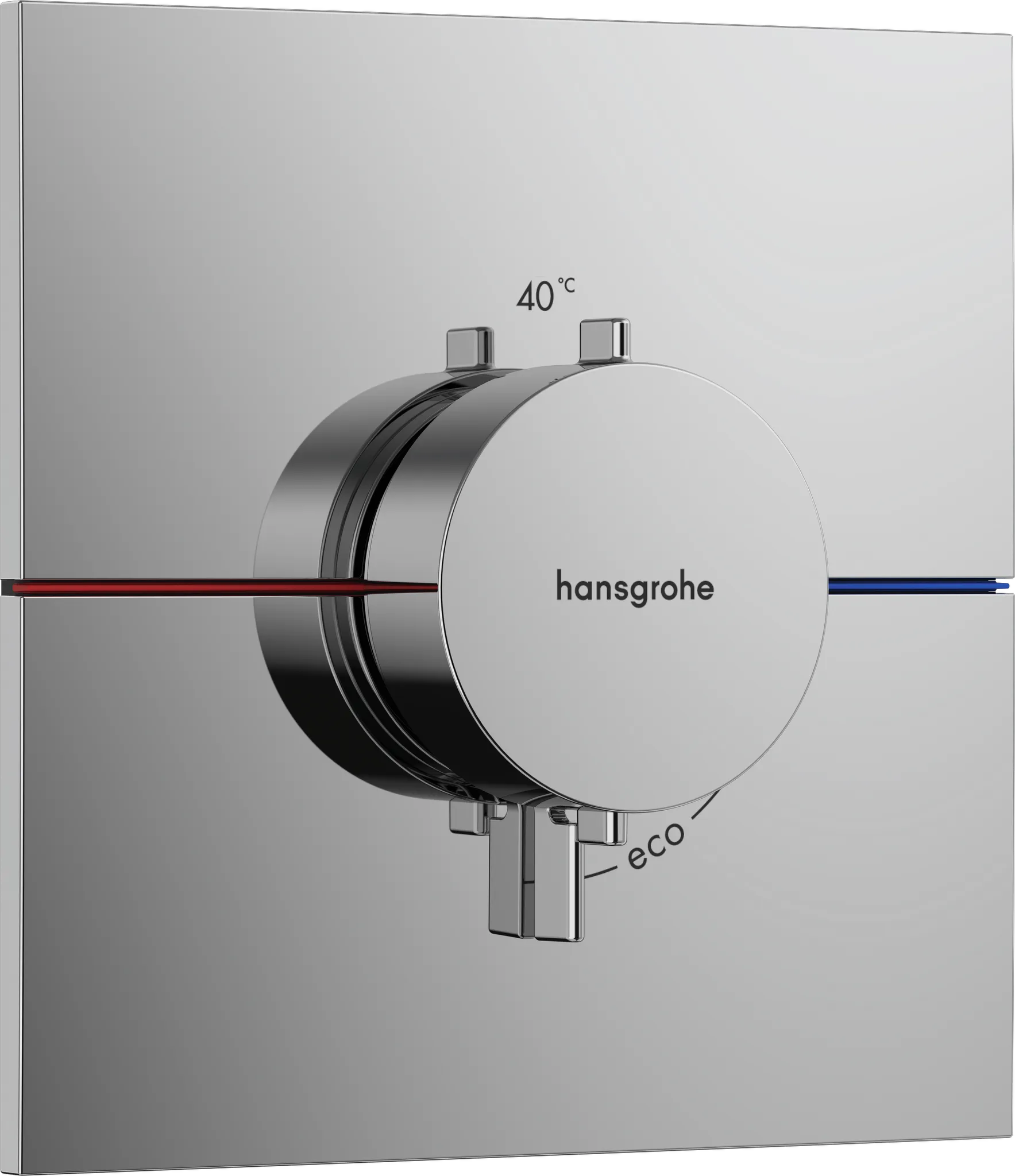 ShowerSelect Comfort E Thermostat Unterputz Chrom Farbe: Chrom ShowerSelect Comfort E Thermostat Unterputz Chrom Farbe: Chrom