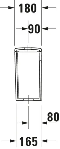Spülkasten „ME by Starck“ 39,5 × 35 × 18 cm Spülkasten „ME by Starck“ 39,5 × 35 × 18 cm
