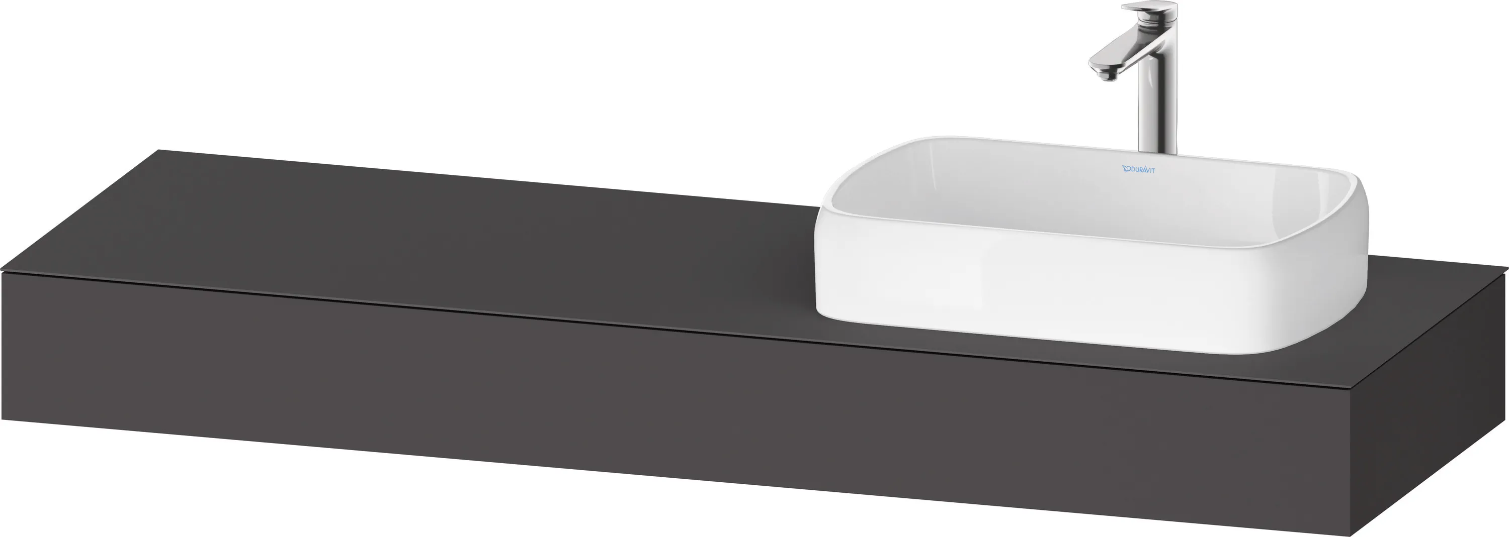 Duravit Konsole „Qatego“ in Graphit Matt Duravit Konsole „Qatego“ in Graphit Matt