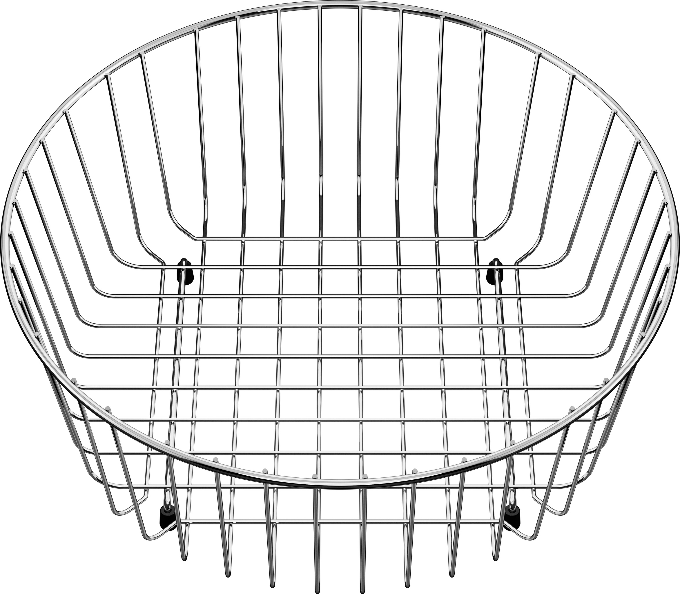 Geschirrkorb aus Edelstahl Geschirrkorb aus Edelstahl