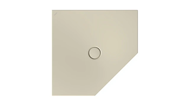 Bette fünfeck Duschwanne „BetteFloor Caro“ 90 × 90 cm in Beige