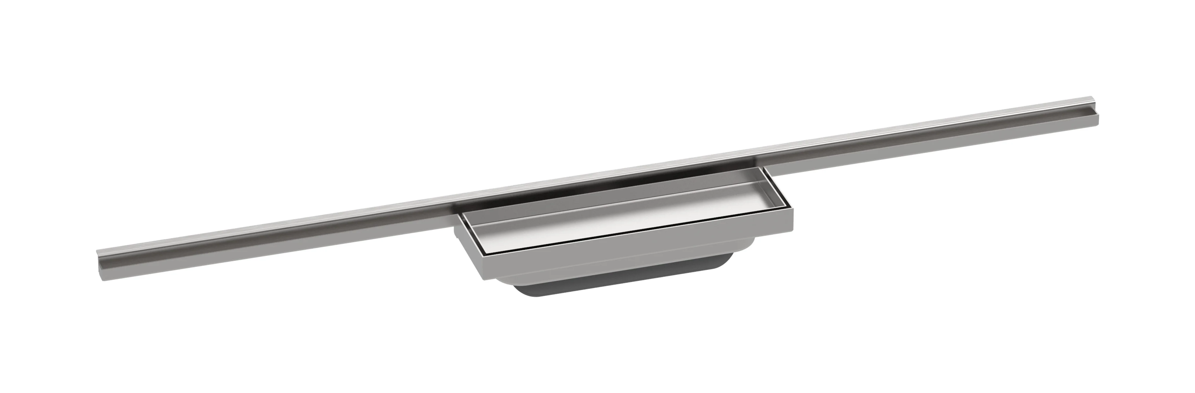 Hansgrohe RainDrain Minimalistic Duschrinne 800 mm, wandangebunden, befliesbar, Edelstahl V2A, höhenverstellbar Hansgrohe RainDrain Minimalistic Duschrinne 800 mm, wandangebunden, befliesbar, Edelstahl V2A, höhenverstellbar