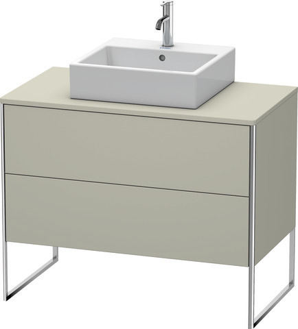 Duravit Waschtischunterschrank bodenstehend „XSquare“ 100 × 77,8 × 54,8 cm