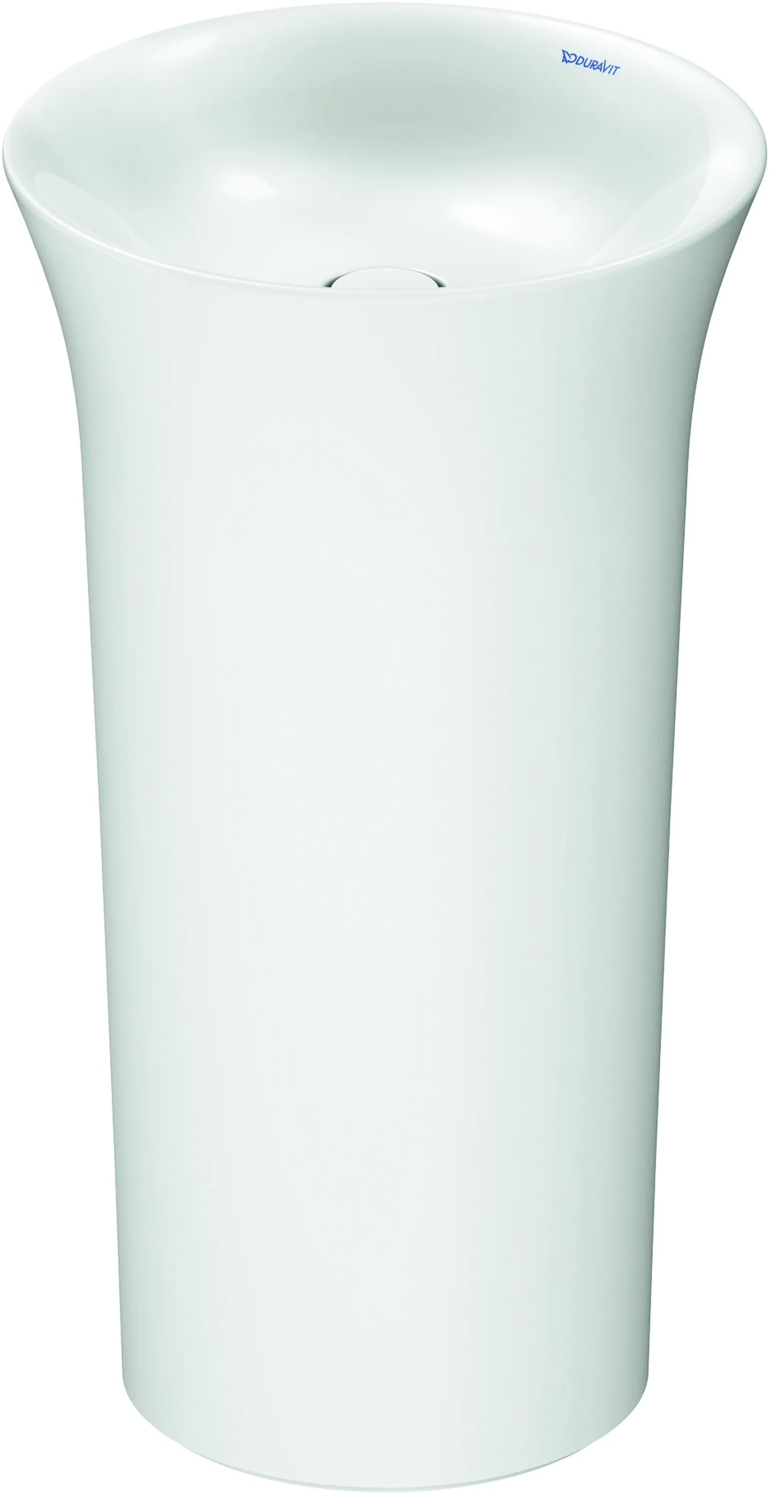 WT freisteh.,500mm White Tulip,Weiß ohneÜL,o.HLB,ohne Öffnung hinten