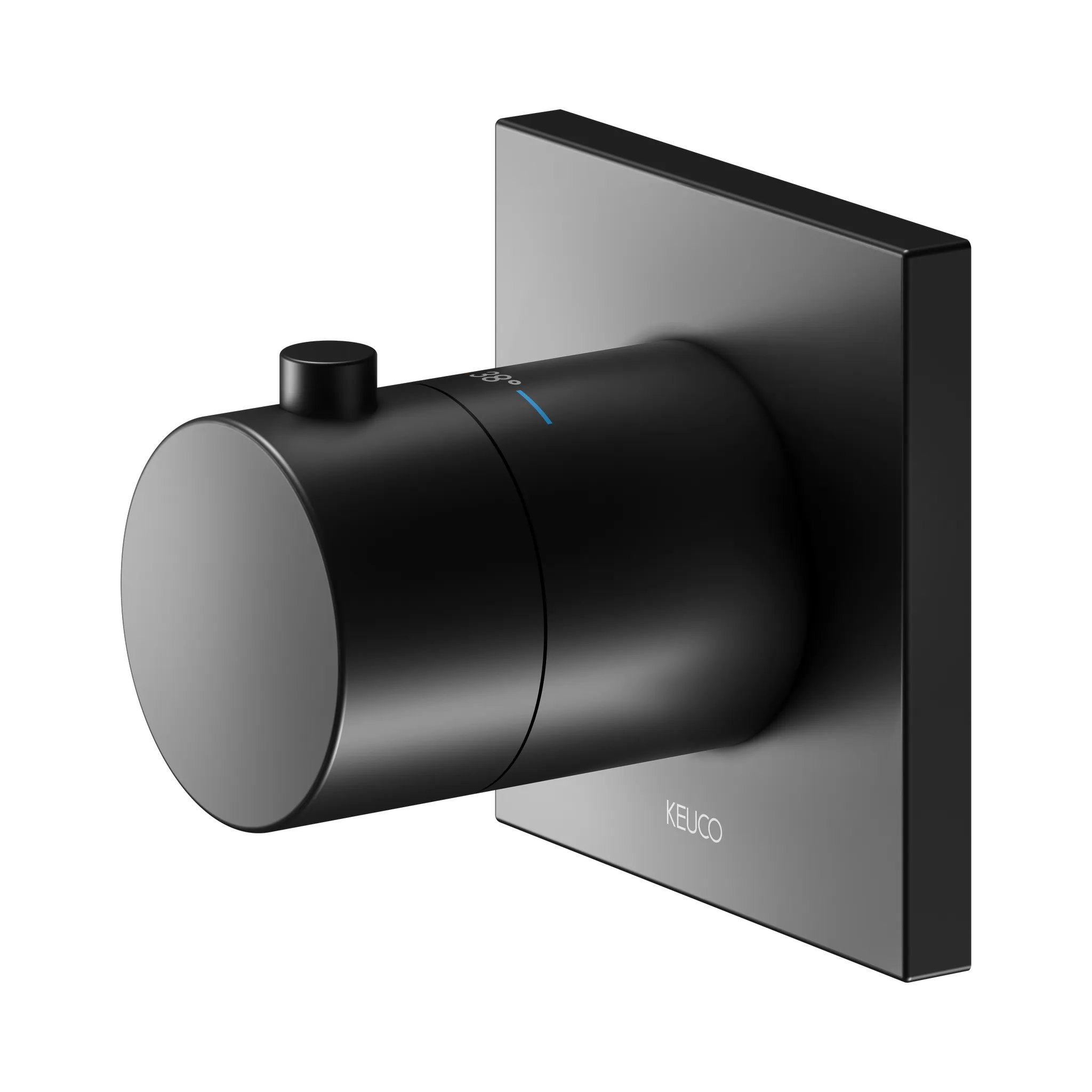 IXMO 59553370002 Thermostatarmatur UP DN15 eckig schwarz