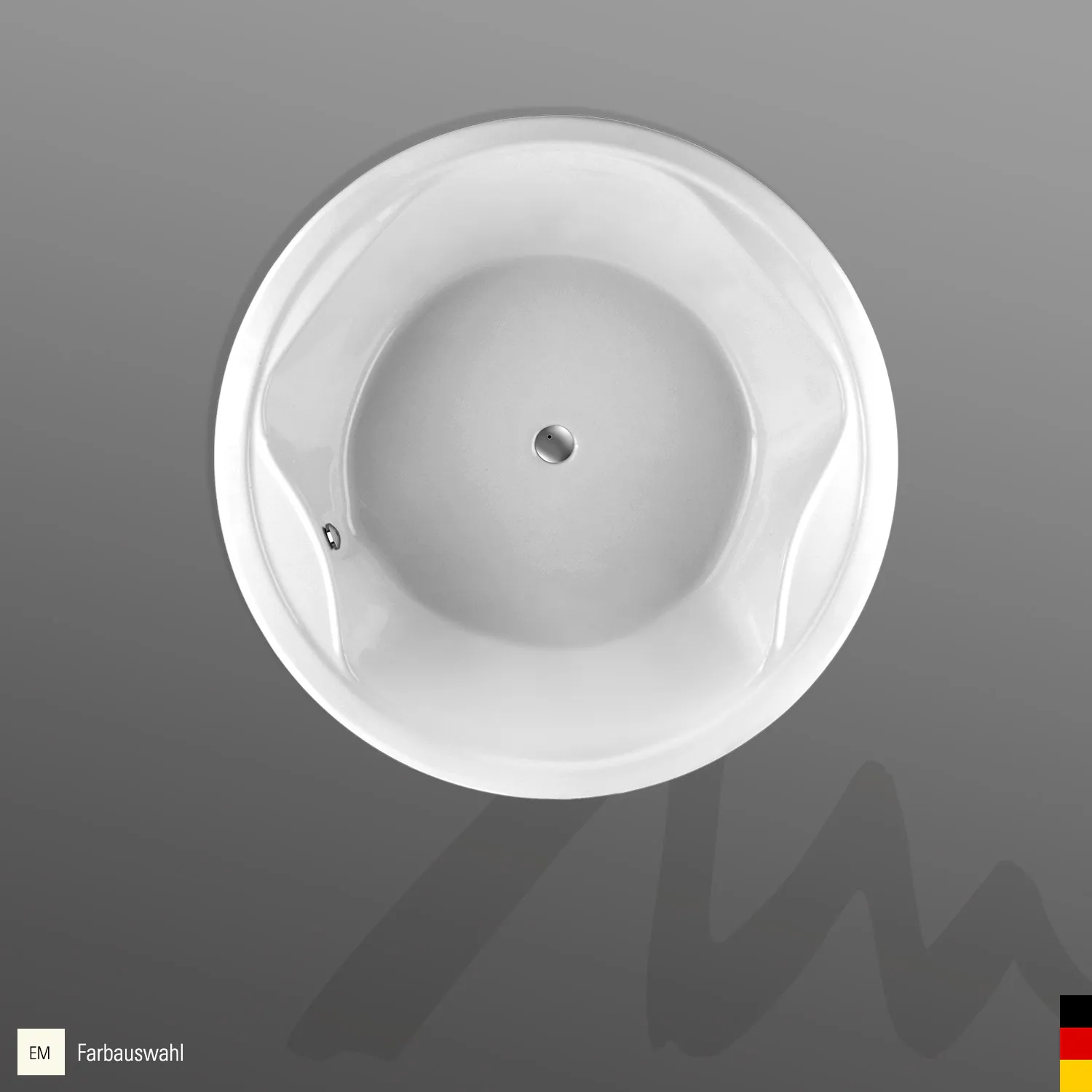 Mauersberger coperi Acryl-Badewanne coperi DM 195, 1950x1950x490, Farbgruppe 3 Mauersberger coperi Acryl-Badewanne coperi DM 195, 1950x1950x490, Farbgruppe 3