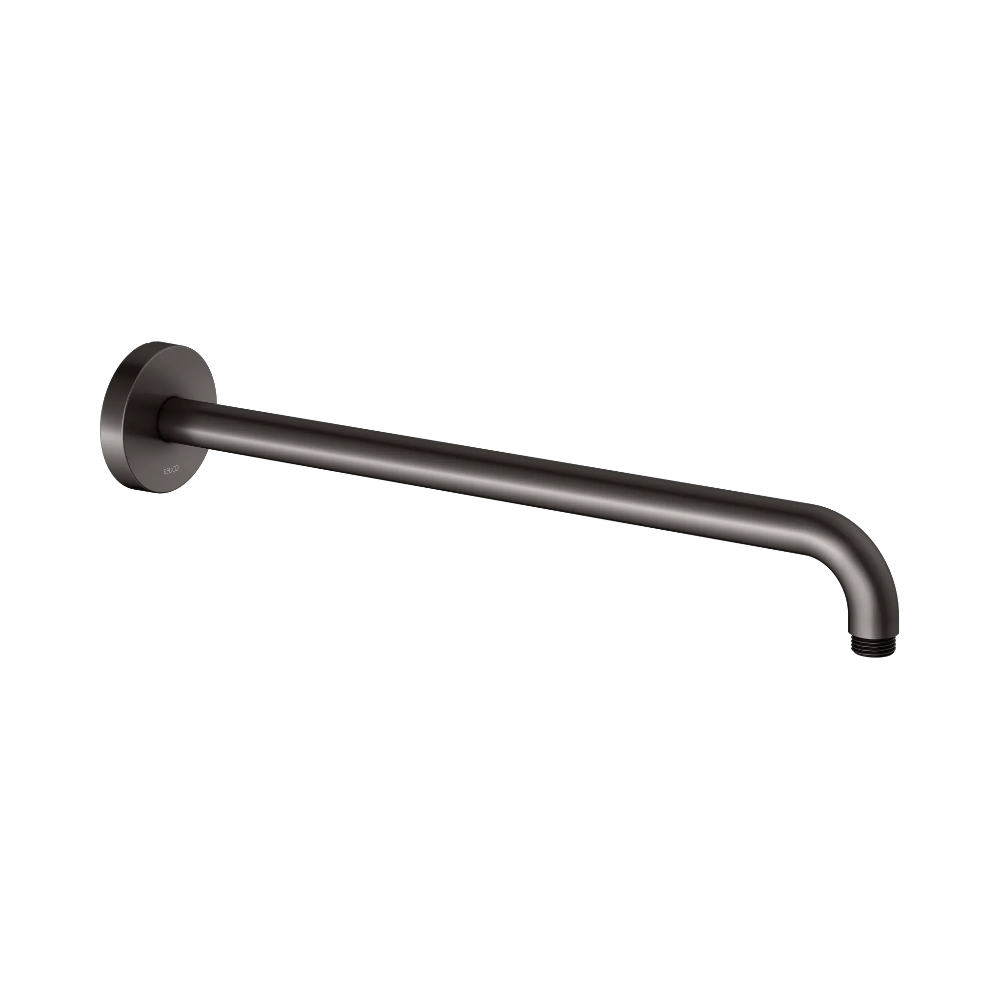 Brausen und Brausezubehör Brausearm Wandanschluss 450 mm Titanschwarz gebürstet