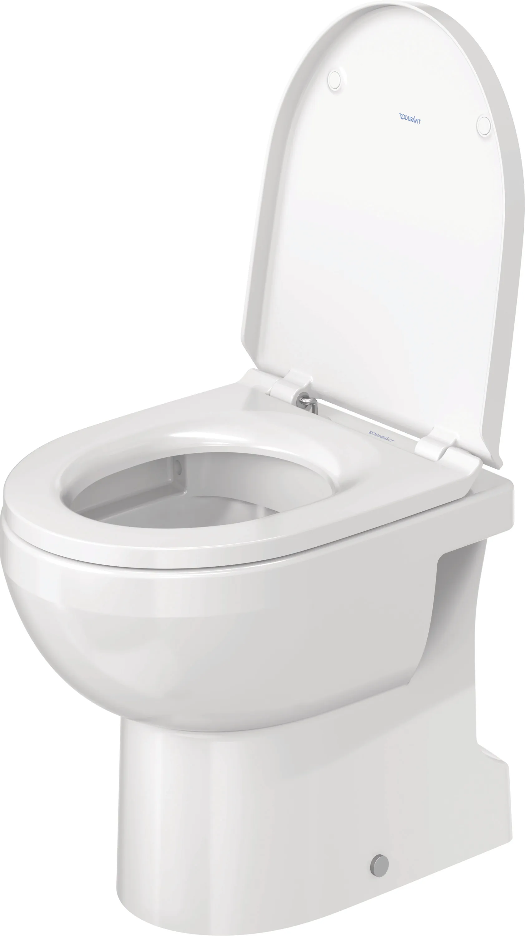 Duravit WC-Sitz „No.1“ 37,3 × 43 × 4,3 cm in, Scharniere Edelstahl