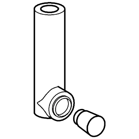 Wandeinbau-Spülrohr 43908, für aufgesetzte Keramik-Spülkästen, mit Füllventil, Servo-Ablaufventil, 280 mm lang Wandeinbau-Spülrohr 43908, für aufgesetzte Keramik-Spülkästen, mit Füllventil, Servo-Ablaufventil, 280 mm lang
