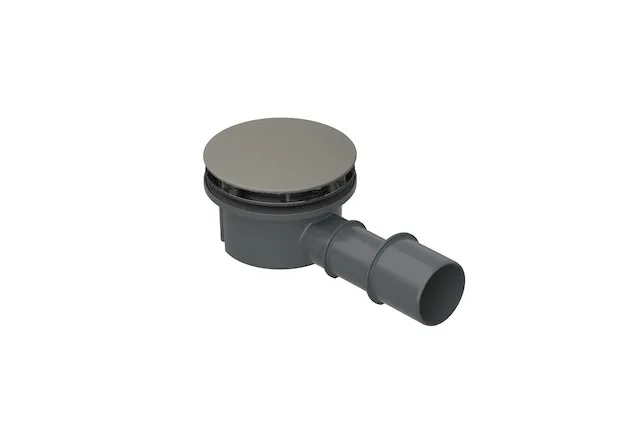 Compact+, seitlich - 0,5 l/s, Ab- und Überlauf, Duschwanne, Duschfläche, 225x115x85 mm, Weiß, Kunststoff