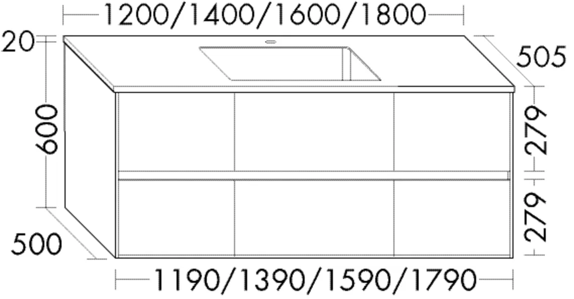 burgbad rc40Solitaire Migu-Waschtisch inkl. WTU SGKE180 RC40 M41 burgbad rc40Solitaire Migu-Waschtisch inkl. WTU SGKE180 RC40 M41