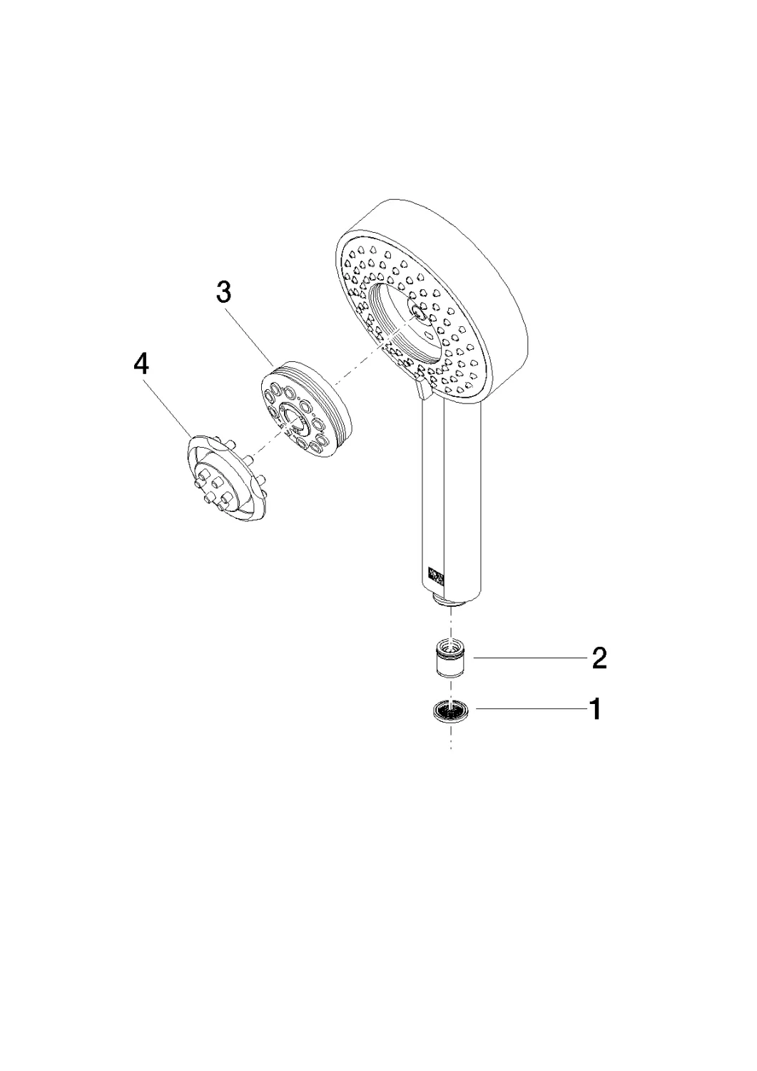 Handbrause SERIENNEUTRAL Chrom 28012979