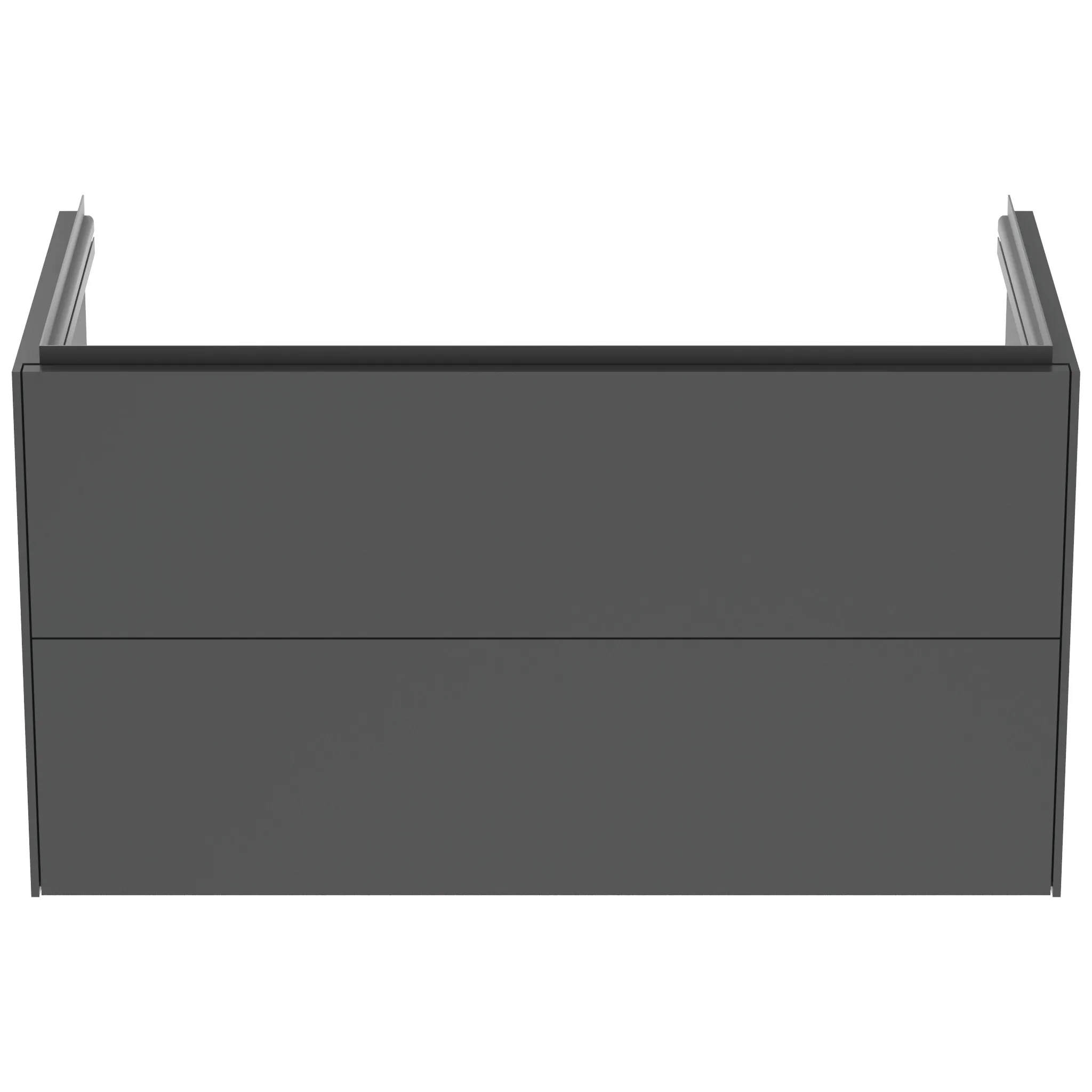 Ideal Standard Conca Möbelwaschtischunterschrank Anthrazit matt 1000x505x550 mm 2 Auszüge Push-Open mit Softclose-Einzug wandhängend Ideal Standard Conca Möbelwaschtischunterschrank Anthrazit matt 1000x505x550 mm 2 Auszüge Push-Open mit Softclose-Einzug wandhängend