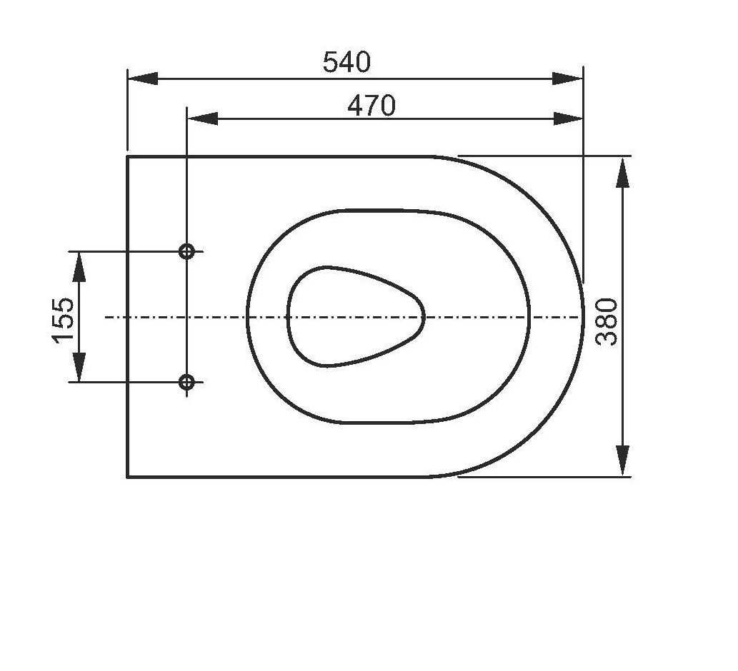 Toto Wand-Tiefspül-WC randlos „RP“ 380 × 335 × 540 mm in weiß Toto Wand-Tiefspül-WC randlos „RP“ 380 × 335 × 540 mm in weiß