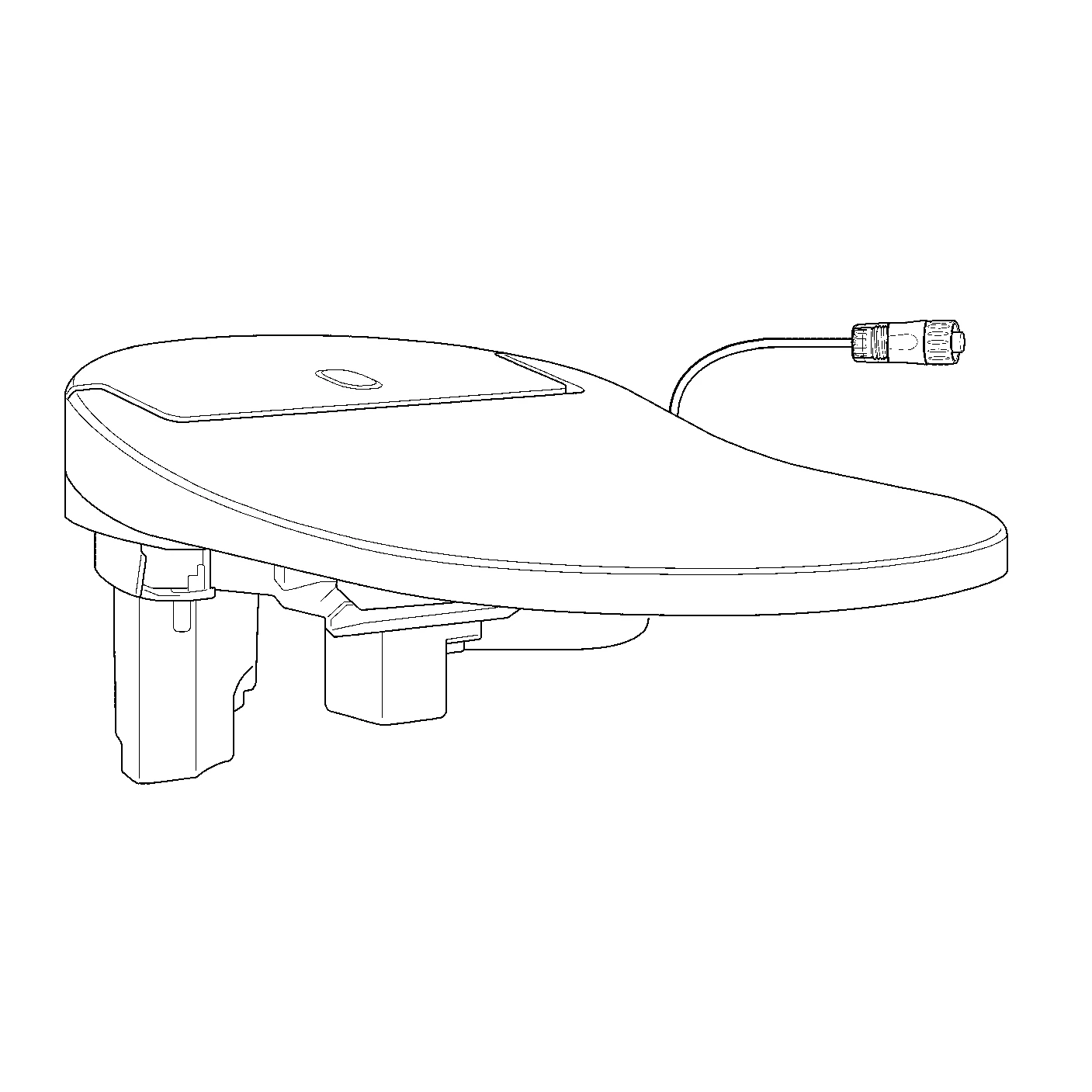 Technikeinheit 14976, für Sensia Arena Dusch-WC 39 354 SH1, Austauschset, alpinweiß