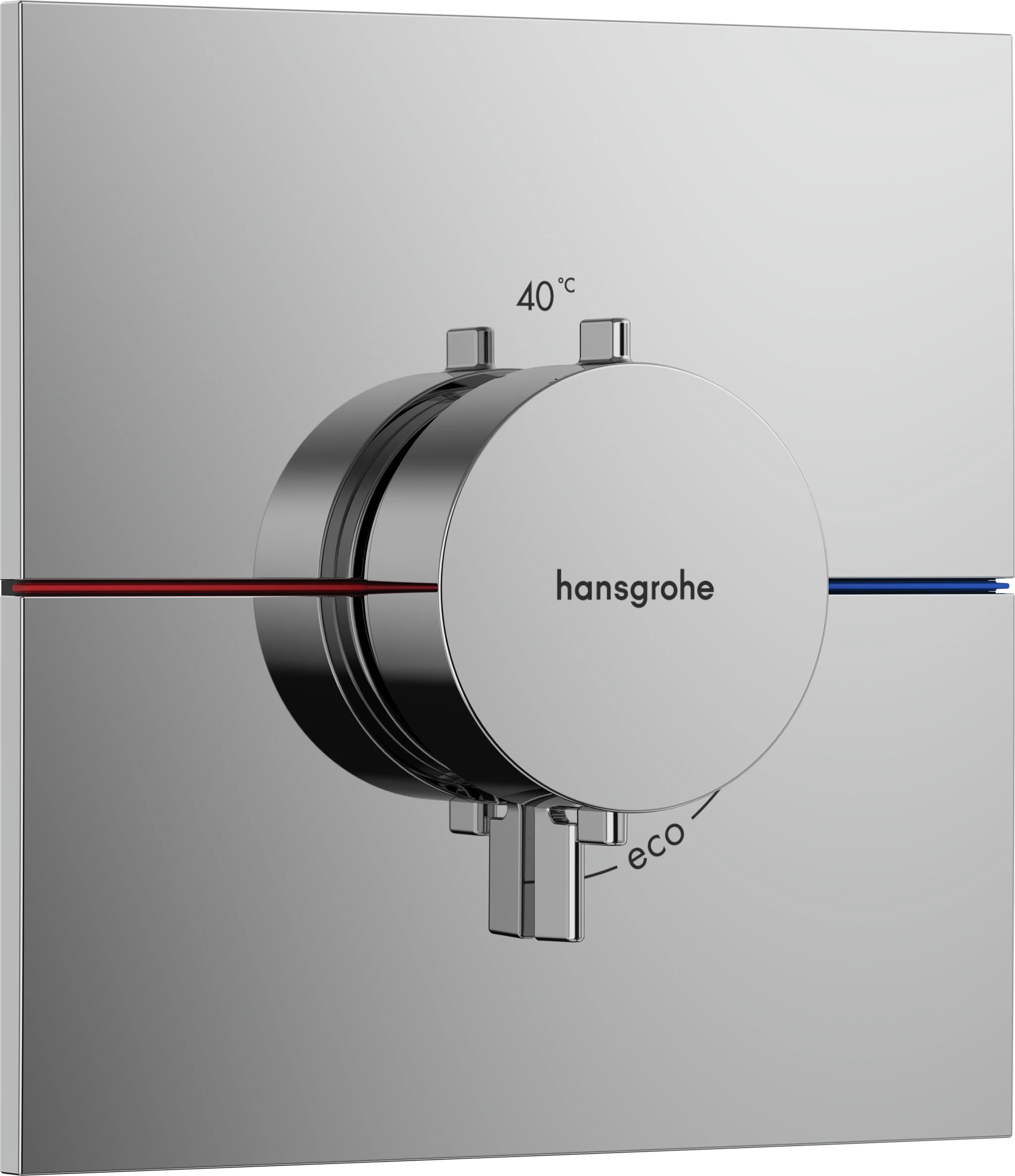 Hansgrohe ShowerSelect Comfort E Thermostat Unterputz, Chrom – präzise Temperatur- und Volumensteuerung mit Sicherheitssperre bei 40 °C, einfache Installation, max. Durchfluss 34,8 l/min Hansgrohe ShowerSelect Comfort E Thermostat Unterputz, Chrom – präzise Temperatur- und Volumensteuerung mit Sicherheitssperre bei 40 °C, einfache Installation, max. Durchfluss 34,8 l/min